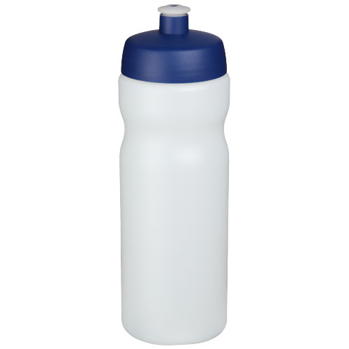 Bouteille de sport à personnaliser 650ml Baseline® Translucide et Bleu